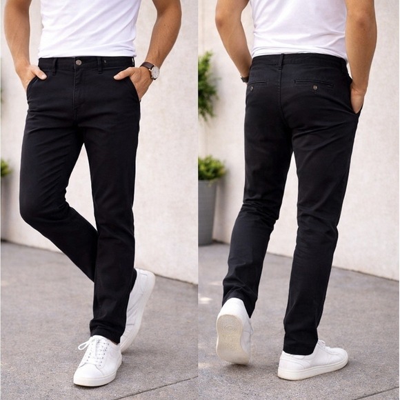 Goodfellow & Co Other - Goodfellow & Co Men's Every Wear Chino Pants Black Athletic Fit 30x32 Stretch